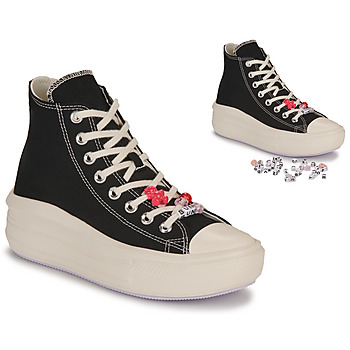 Pantofi Femei Pantofi sport stil gheata Converse CHUCK TAYLOR ALL STAR MOVE-POP WORDS Negru