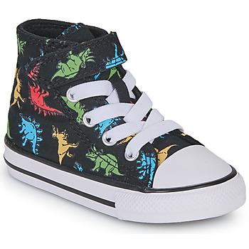 Pantofi Băieți Pantofi sport stil gheata Converse CHUCK TAYLOR ALL STAR 1V DINOSAURS HI Multicolor