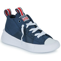 Pantofi Băieți Pantofi sport stil gheata Converse CHUCK TAYLOR ALL STAR ULTRA VARSITY CLUB MID Albastru / Alb / Roșu