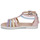 Pantofi Fete Sandale Geox J SANDAL KARLY GIRL Roz / Albastru / Mov