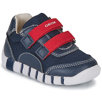 Pantofi Băieți Pantofi sport Casual Geox B IUPIDOO BOY Albastru / Roșu
