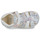 Pantofi Fete Sandale Geox B SANDAL MACCHIA GIR Alb / Argintiu