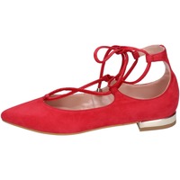 Pantofi Femei Balerin și Balerini cu curea Pollini BE325 roșu