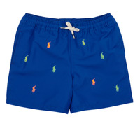 Îmbracaminte Băieți Maiouri și Shorturi de baie Polo Ralph Lauren TRAVELER-SWIMWEAR-TRUNK Albastru / Multicolor