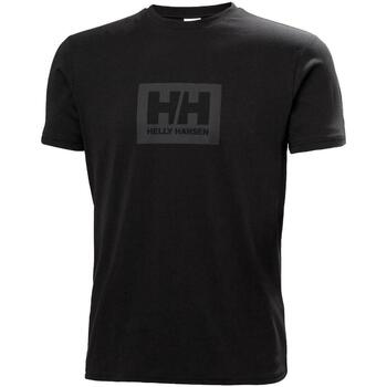 Îmbracaminte Bărbați Tricouri mânecă scurtă Helly Hansen  Negru