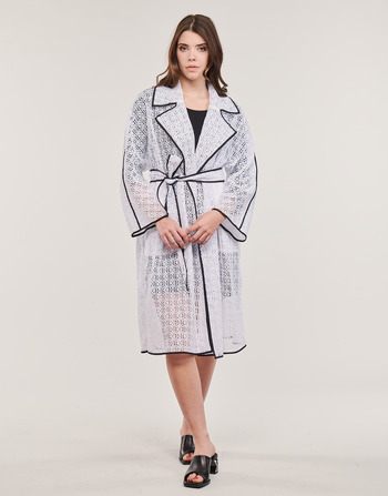 Karl Lagerfeld KL EMBROIDERED LACE COAT