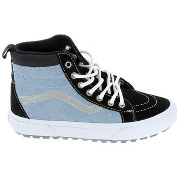 Pantofi Fete Sneakers Vans SK8 Hi Reflective C Bleu Noir albastru