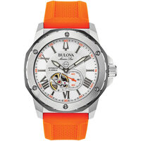 Ceasuri & Bijuterii Bărbați Ceasuri Analogice Bulova 98A226, Automatic, 45mm, 20ATM Argintiu