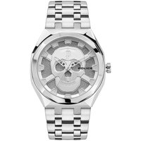Ceasuri & Bijuterii Bărbați Ceasuri Analogice Police PEWJG2110702, Quartz, 48mm, 3ATM Argintiu