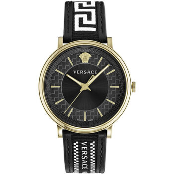 Ceasuri & Bijuterii Bărbați Ceasuri Analogice Versace VE5A01921, Quartz, 42mm, 5ATM Auriu