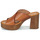 Pantofi Femei Papuci de vară Betty London MARGOT Camel