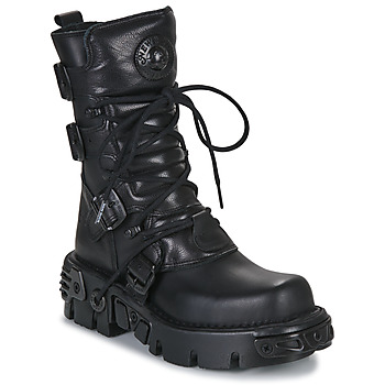 Pantofi Ghete New Rock M-373-S18 Negru