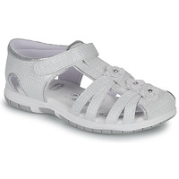 Pantofi Fete Sandale
 Chicco FLAVIA Alb / Argintiu