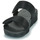 Pantofi Femei Papuci de vară FitFlop LULU ADJUSTABLE SHIMMERLUX SLIDES Negru