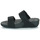 Pantofi Femei Papuci de vară FitFlop LULU ADJUSTABLE SHIMMERLUX SLIDES Negru