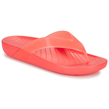 Pantofi Femei  Flip-Flops Crocs Crocs Splash Glossy Flip Roz
