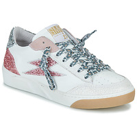 Pantofi Femei Pantofi sport Casual Semerdjian TALINE-9337 Alb / Argintiu / Roz