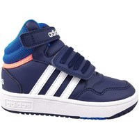 Pantofi Copii Ghete adidas Originals Hoops Mid 30 AC I Albastru
