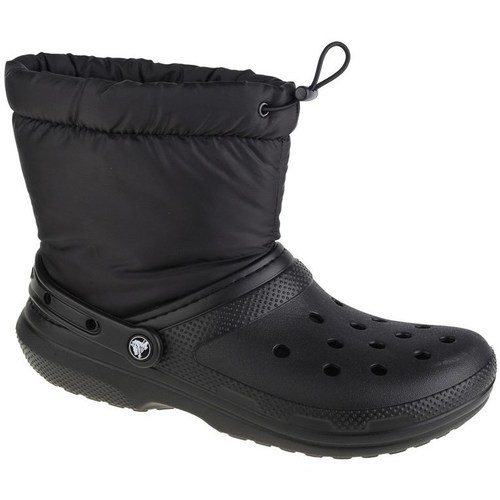Pantofi Femei Cizme de zapadă Crocs Classic Lined Neo Puff Boot Negru