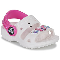 Pantofi Fete Sandale
 Crocs Classic Embellished Sandal T Alb / Violet
