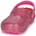 Pantofi Fete Saboti Crocs Classic Lined ValentinesDayCgK Roșu