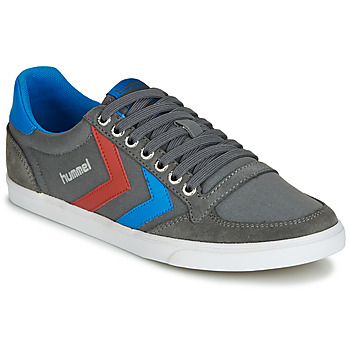 Pantofi Pantofi sport Casual Hummel TEN STAR LOW CANVAS Gri / Albastru / Roșu
