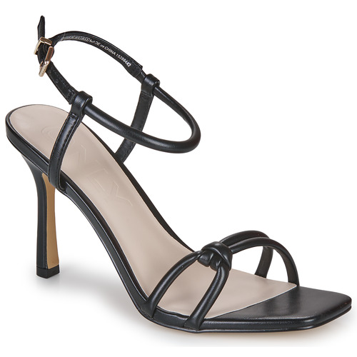 Pantofi Femei Sandale Only ONLALYX-16 PUHEELED SANDAL FOIL Negru