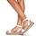 Pantofi Femei Sandale Tommy Hilfiger LOW WEDGE SANDAL Alb