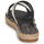Pantofi Femei Papuci de vară Tommy Hilfiger GOLDEN WEBBING SANDAL Albastru