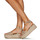 Pantofi Femei Sandale Tommy Hilfiger ESSENTIAL BASIC FLATFORM SANDAL Bej