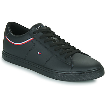Pantofi Bărbați Pantofi sport Casual Tommy Hilfiger ESSENTIAL LEATHER SNEAKER DETAIL Negru