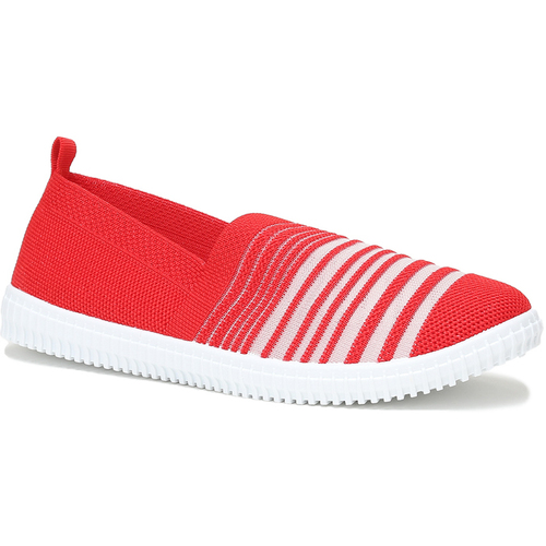 Pantofi Femei Sneakers La Modeuse 13354_P30651 roșu