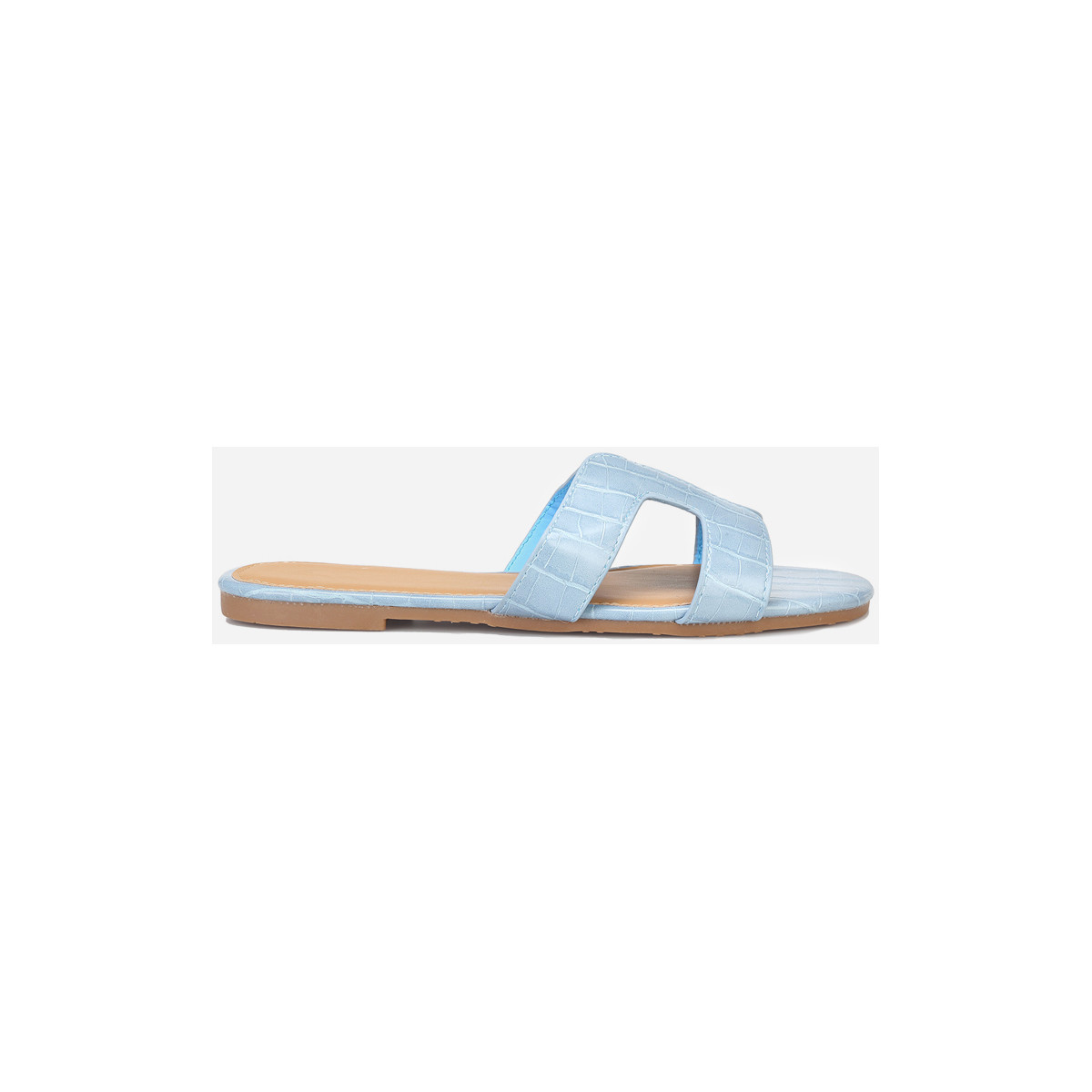 Pantofi Femei  Flip-Flops La Modeuse 15865_P45678 albastru
