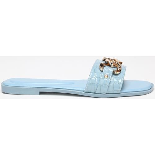 Pantofi Femei  Flip-Flops La Modeuse 15960_P46216 albastru