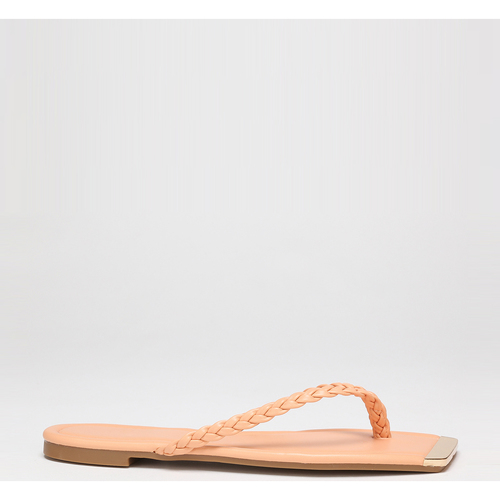 Pantofi Femei  Flip-Flops La Modeuse 15988_P46383 portocaliu