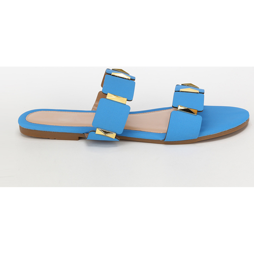 Pantofi Femei  Flip-Flops La Modeuse 16149_P47344 albastru
