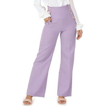 Îmbracaminte Femei Pantaloni  La Modeuse 18677_P52990 violet