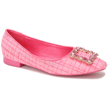 Pantofi Femei Balerin și Balerini cu curea La Modeuse 25380_P110107 roz
