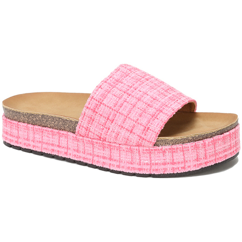 Pantofi Femei  Flip-Flops La Modeuse 46177_P102554 roz
