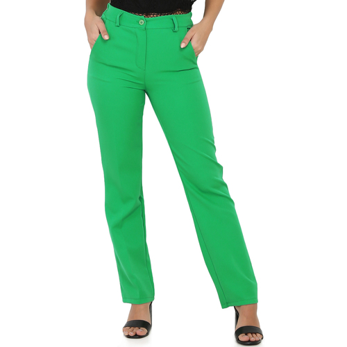 Îmbracaminte Femei Pantaloni  La Modeuse 50031_P89682 verde