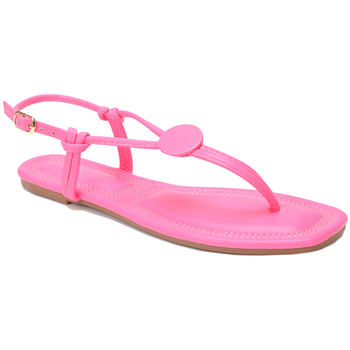 Pantofi Femei Sandale La Modeuse 58270_P133819 roz