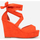 Pantofi Femei Sandale La Modeuse 58444_P134667 portocaliu