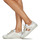 Pantofi Femei Pantofi sport Casual Meline NKC167 Alb / Auriu