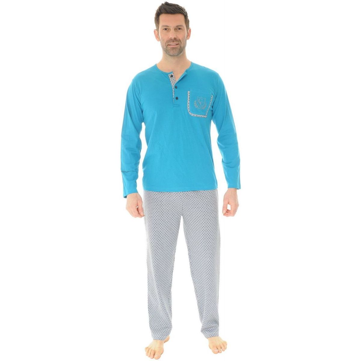 Îmbracaminte Bărbați Pijamale și Cămăsi de noapte Christian Cane SHAWN albastru