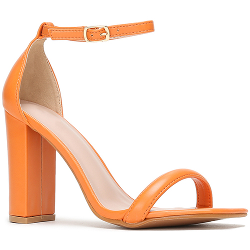 Pantofi Femei Sandale La Modeuse 63067_P143057 portocaliu