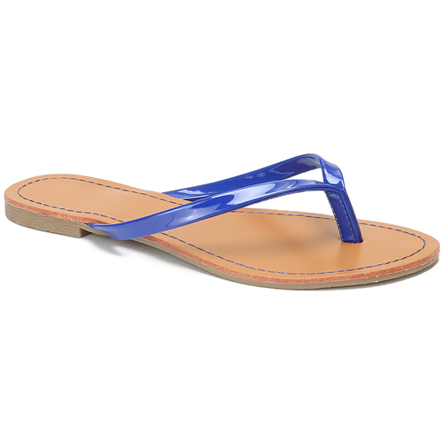Pantofi Femei  Flip-Flops La Modeuse 61431_P140272 albastru
