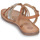 Pantofi Fete Sandale Gioseppo SUSSAT Coniac / Auriu
