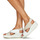 Pantofi Femei Sandale IgI&CO DONNA CANDY Alb / Bej