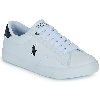 Pantofi Copii Pantofi sport Casual Polo Ralph Lauren THERON V Alb / Albastru