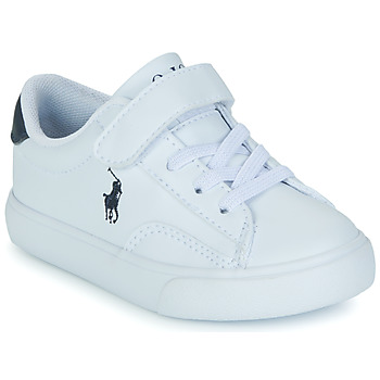 Pantofi Copii Pantofi sport Casual Polo Ralph Lauren THERON V PS Alb / Albastru
